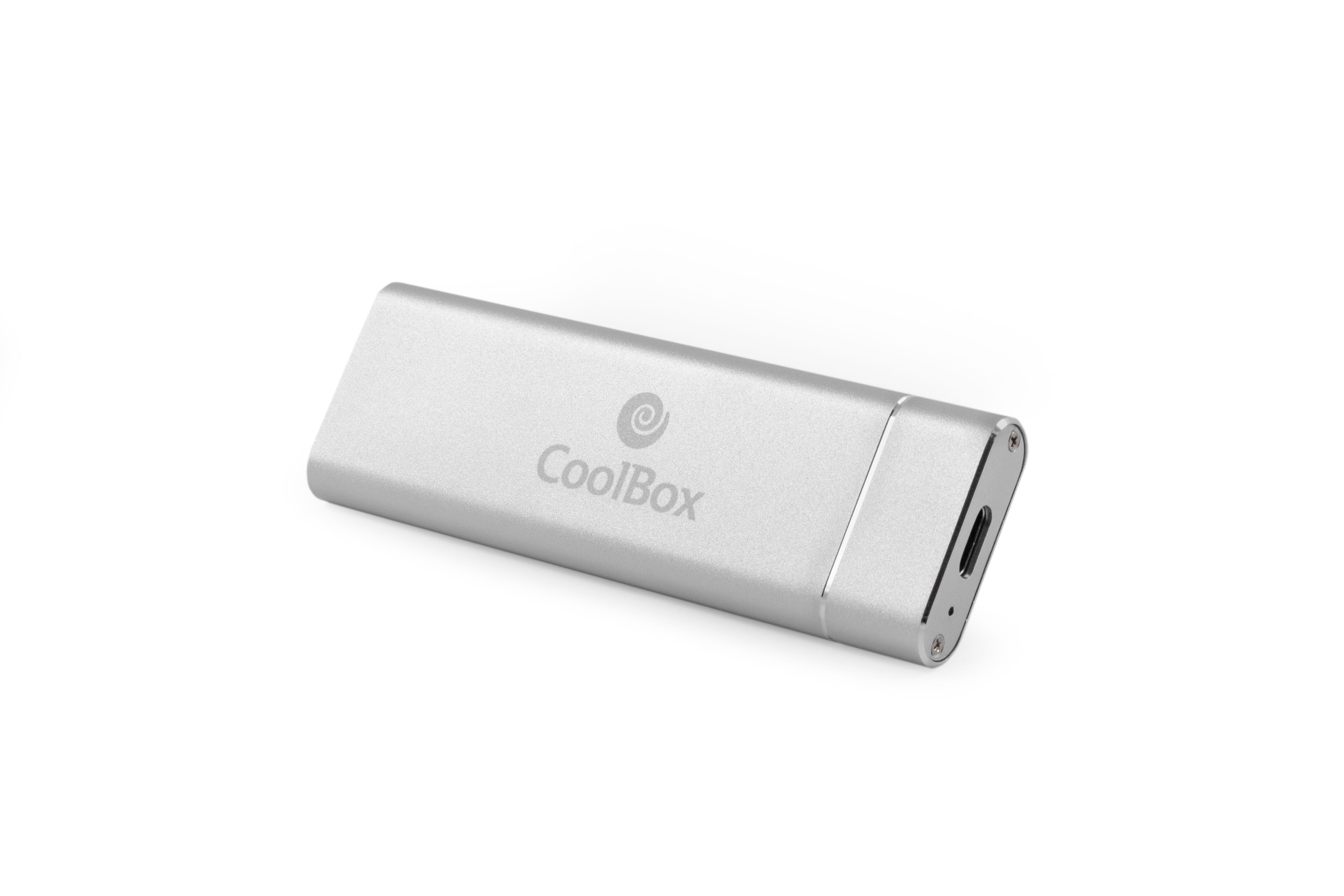 Coolbox - Carcasa externa para discos SSD M.2 NVMe con Conexión USB3.1 Gen2 (A+C), Hasta 10Gbps