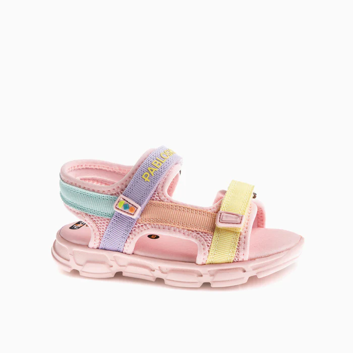 Sandalias Californianas Niña Pablosky 986270, suela muy flexible antideslizante y planta superabsorbente y antibacterias