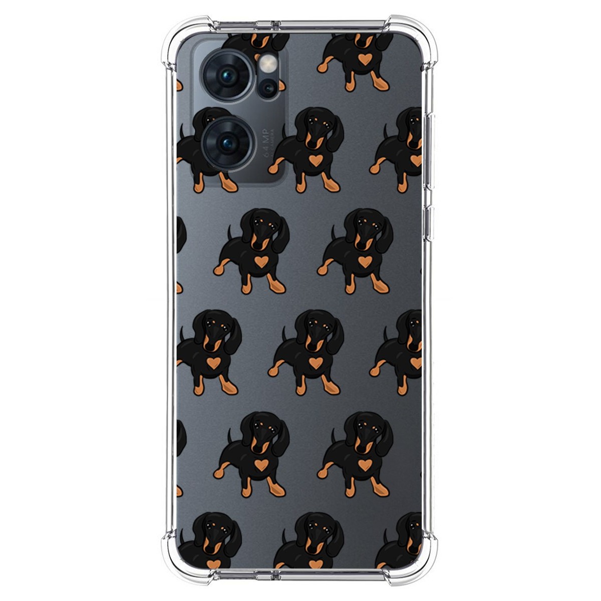 Funda Silicona Antigolpes para Oppo Reno 7 5G diseño Perros 10 Dibujos