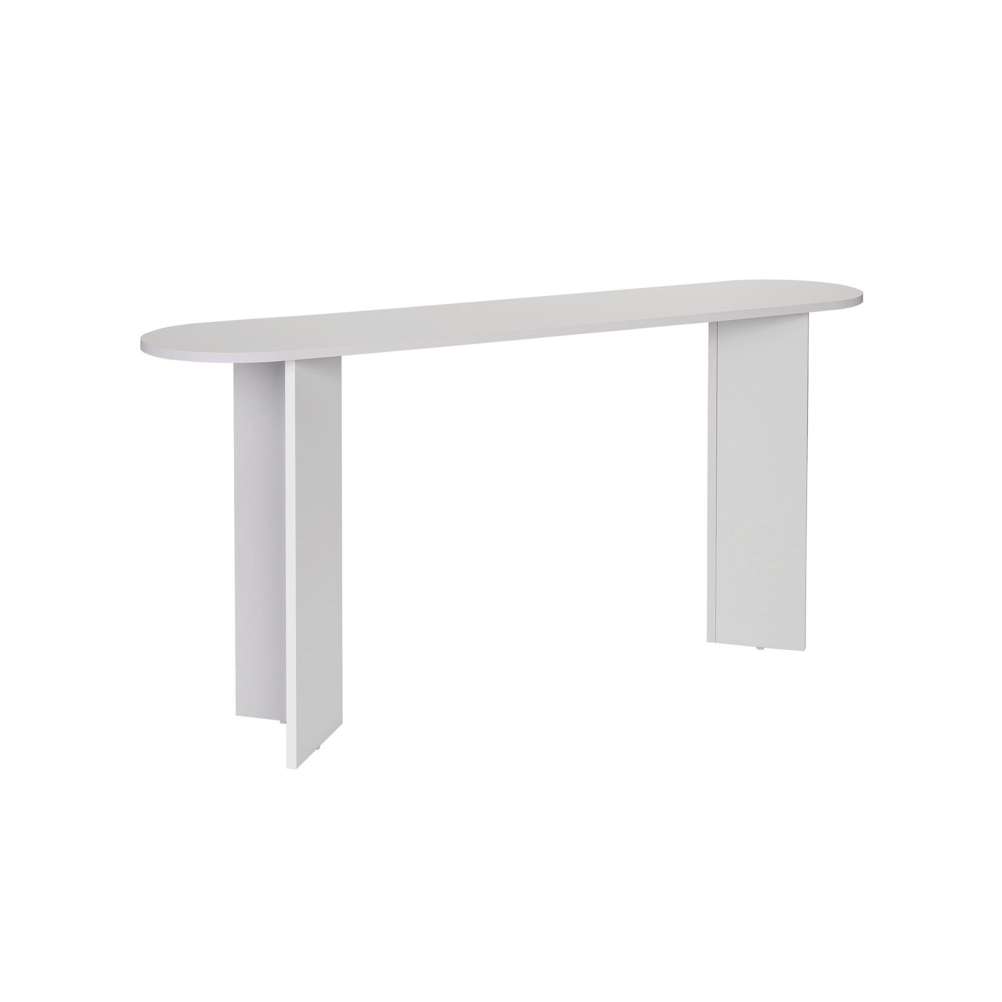 Habitat y Jardin - Consola de madera "Sira" - 150 x 35 x 75 cm - Blanco