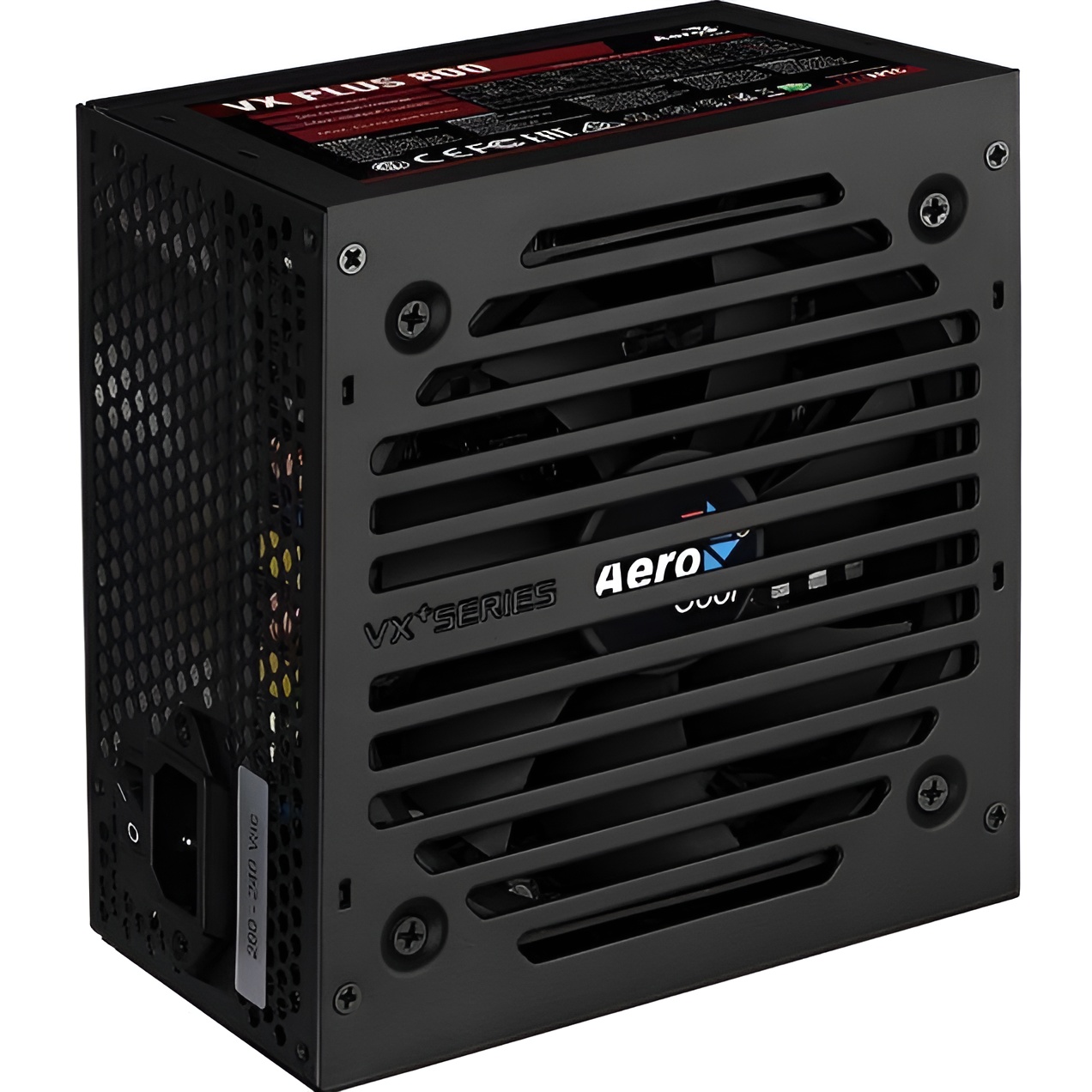 Power supply aerocool pgs vx-800plus 800w 80+ box