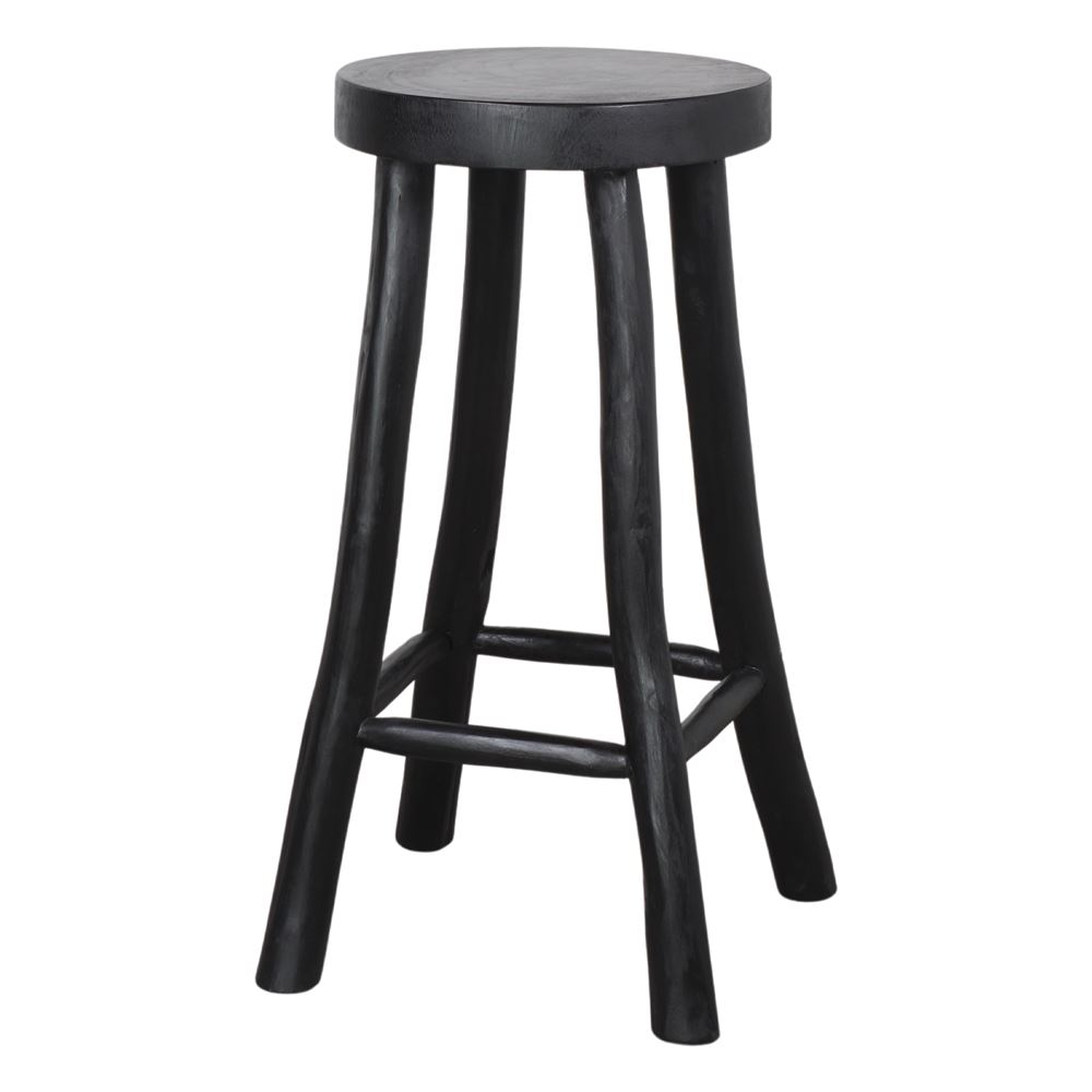 Taburete Alto De Madera Drift - Misterwils Furniture For Free Souls 40x72x40