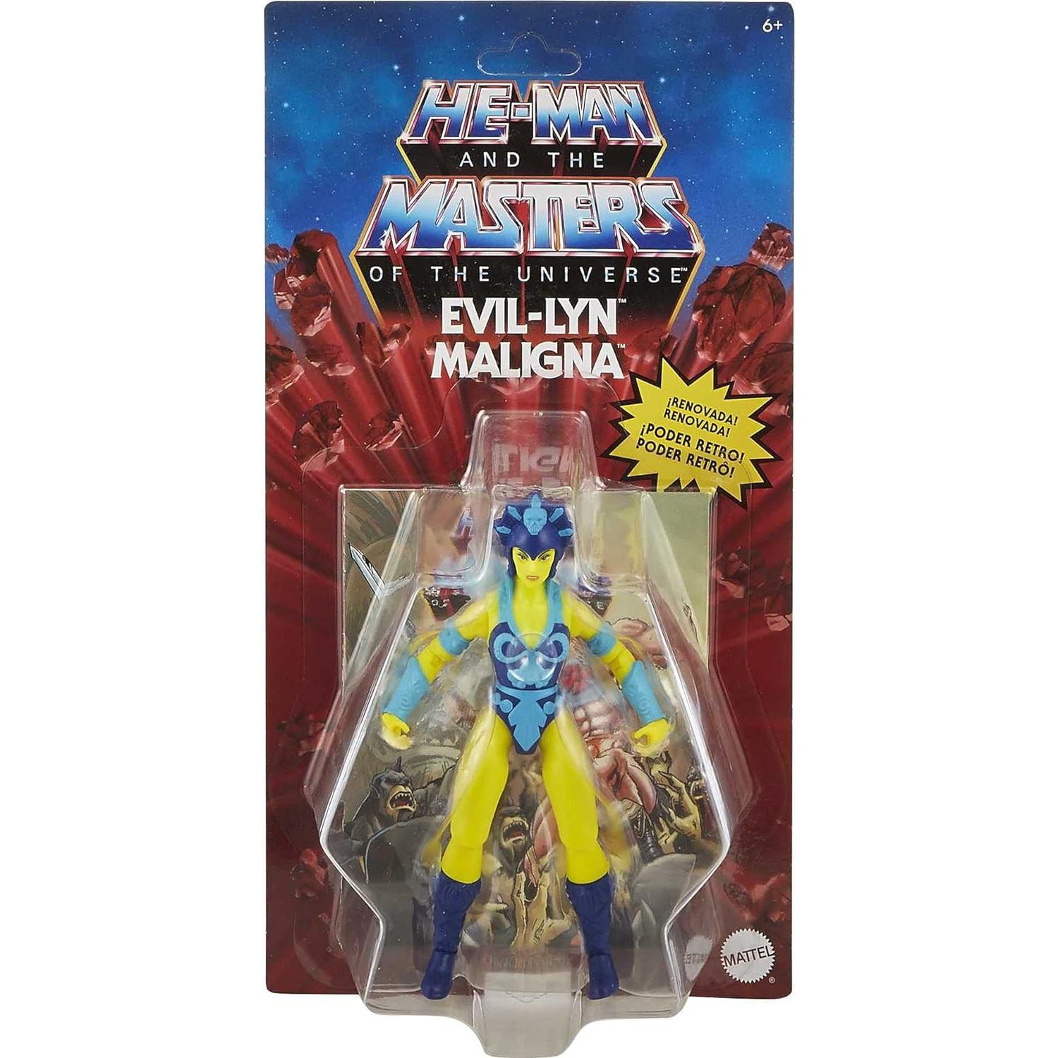Figura MASTERS OF THE UNIVERSE - EVIL-LYN - Figura coleccionable - 14 cm - Mattel - Mayores de 6 años