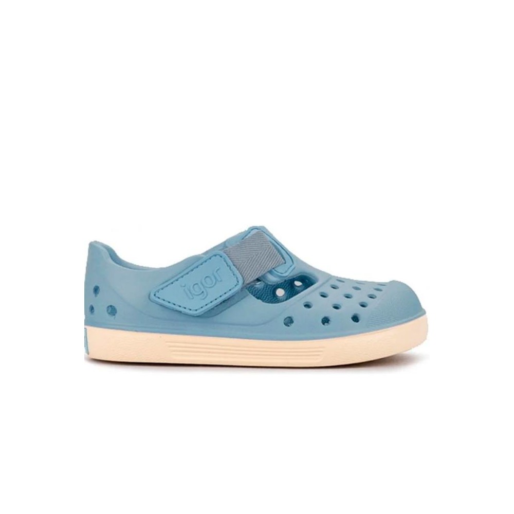 Igor - Zapatillas deportivas para niña modelo Igor S10369 en color azul, cómodas y ligeras para uso diario