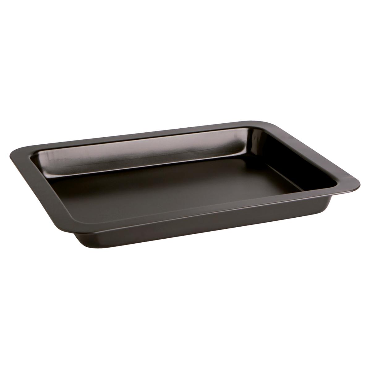 QUID SWEET GREY Bandeja Horno Acero Pintado 43X29X2CM Negro Antiadherente