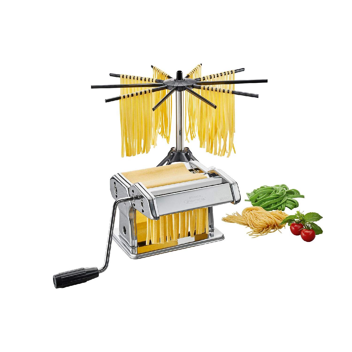 GEFU 28400 Pasta PERFETTA + Secador de pasta Diverso 28371, pequeño