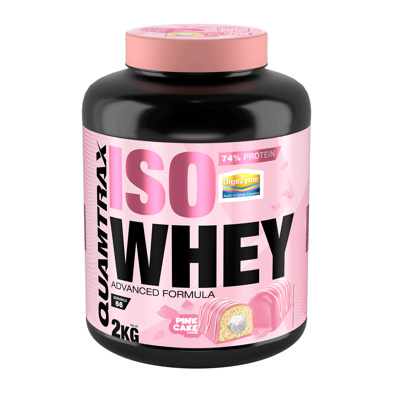 Iso Whey 2 Kg -Proteina en Polvo de Alta Calidad QUAMTRAX