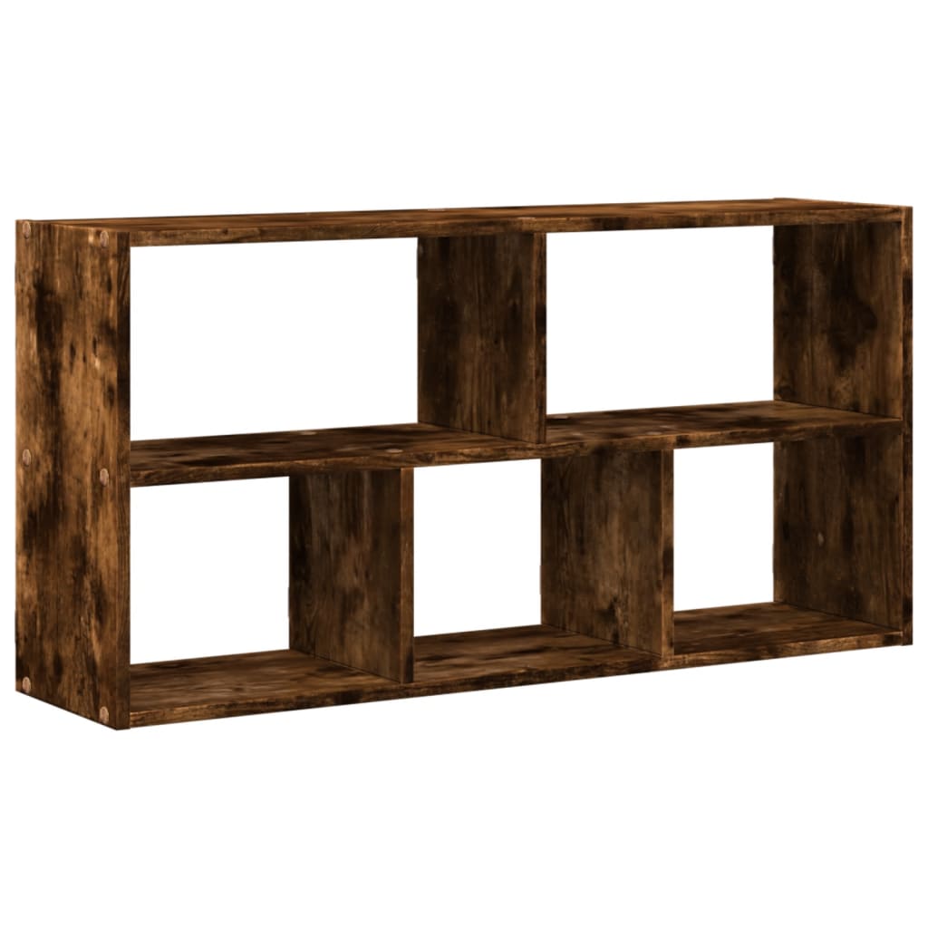 vidaXL Estantería de pared madera ingeniería 100x25x50 cm Multicolor