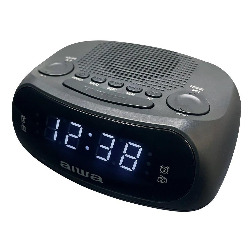Radio Reloj Despertador Radio Despertador Aiwa AIW-8435256811551  | MW / FM, Bluetooth, madera