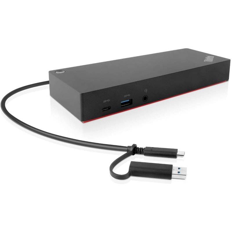 Estación de acoplamiento Lenovo ThinkPad Hybrid USB-C con USB A (Europa, conector Schuko tipo C)