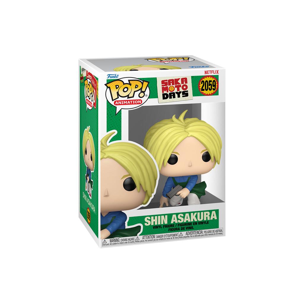 Funko Pop Animation Sakamoto Days Figura Shin Asakura Juguetes
