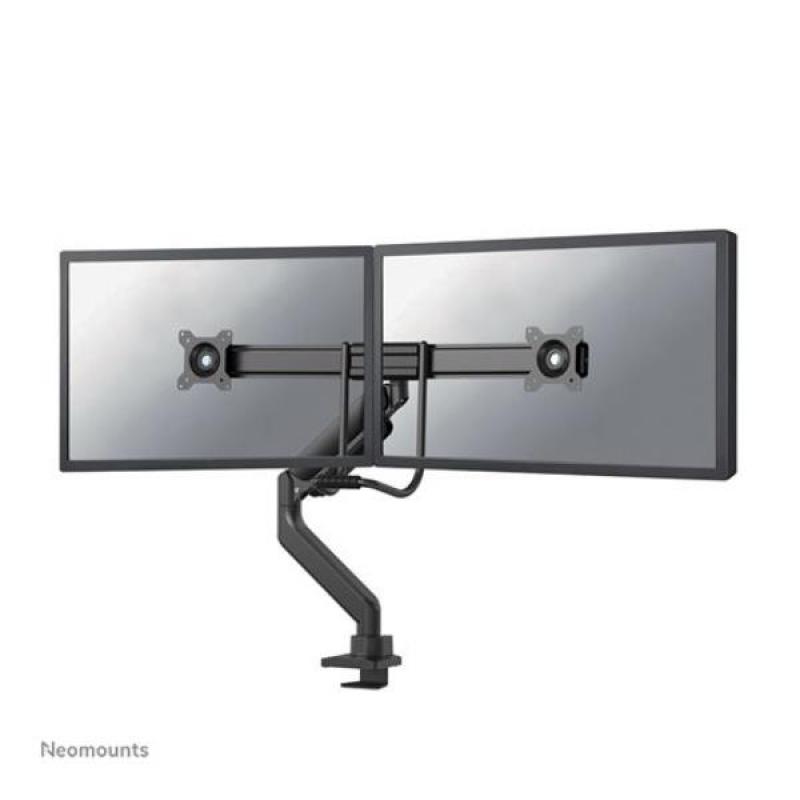 Neomounts NEXT Core DS75-450BL2 Brazo de monitor de doble barra transversal, 17-32 pulgadas, 1-8 kg/pantalla, negro