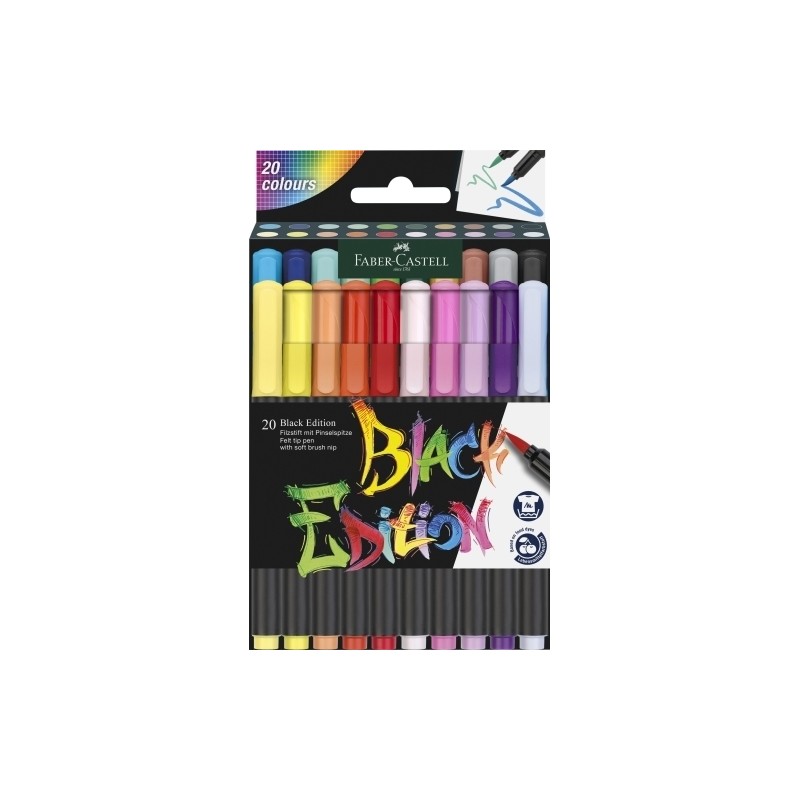 Faber-Castell - 116452 rotulador Colores surtidos 20 pieza(s) 116452