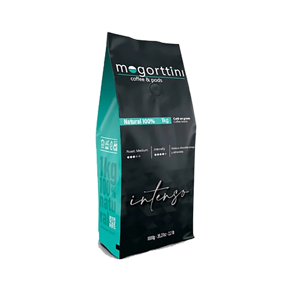 Mogorttini - Mogorttini espresso Intenso, café para bares en bolsa de un kilo. 8436583660010