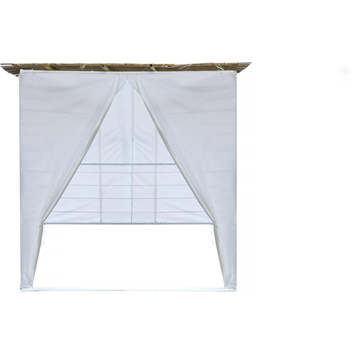 Habitat y Jardin - Sucá en NINA Kit Ajustable 2 x 2 con 1 Rollo de Bambú y 2 listones de madera