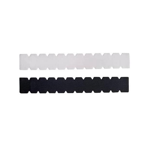 ZRZ | Protector Pala de Padel Dentado Transparente Negro y Colores Rugoso Silicona | Pack 2 | Resistente y Duradero | Fabricación Española