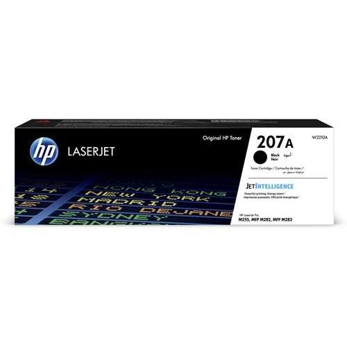 Hp w2210a negro cartucho de toner original - 207a