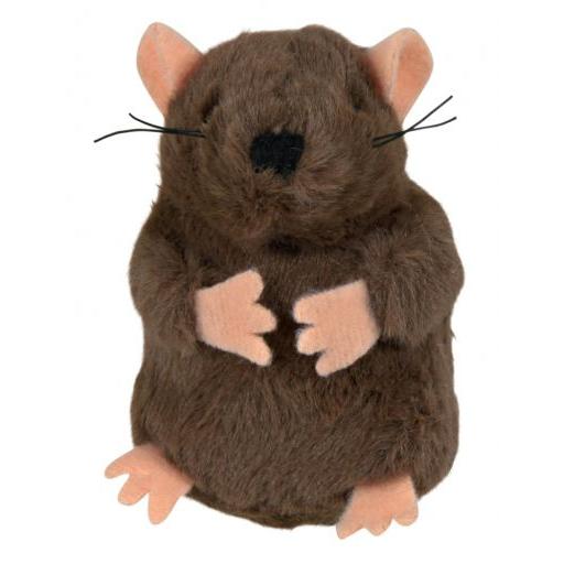 Trixie Topo con Catnip y Sonido (Gatos , Juguetes , Peluches y plumas) - 8 cm8