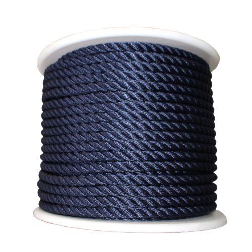 Cordon poliester SEGURA 10 mm. AZ Navy HYC-Braid 100 m.