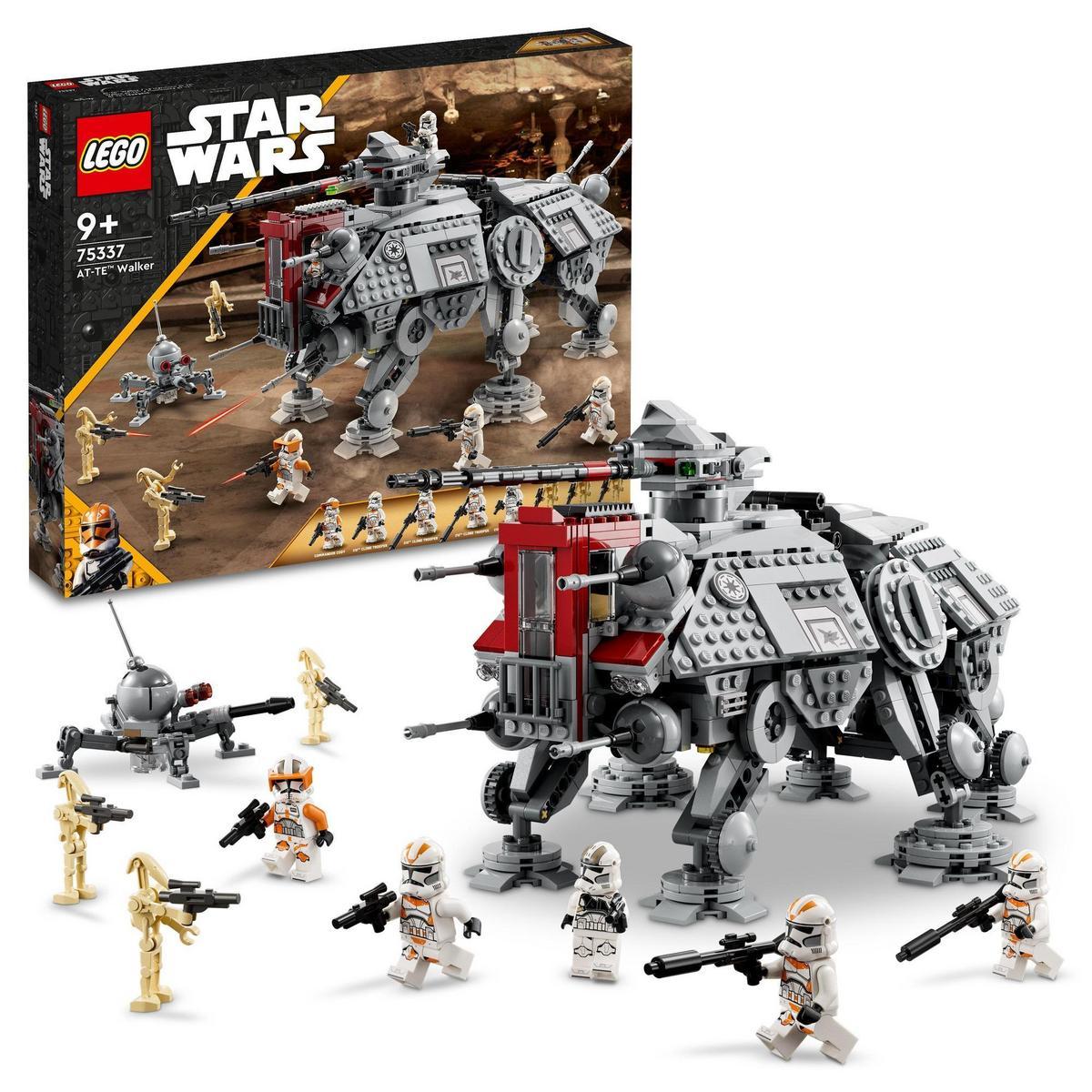 LEGO - Kit de construcción de juguete LEGO® Star Wars™ 75337 Caminante AT-TE™; divertido regalo para niños a partir de 9 años (1082 piezas)