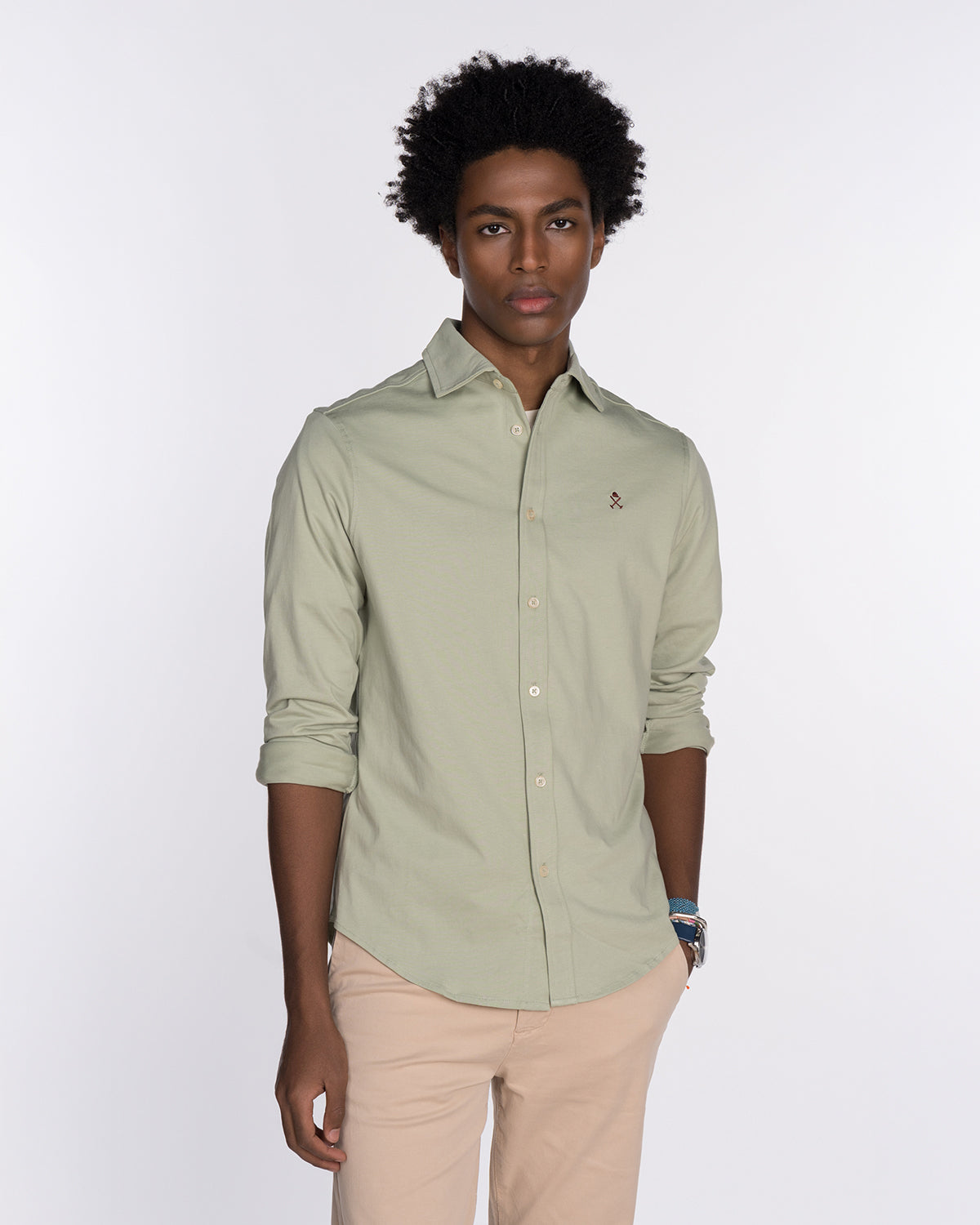 Harper & Neyer Camisa de Hombre de Algodón Minot