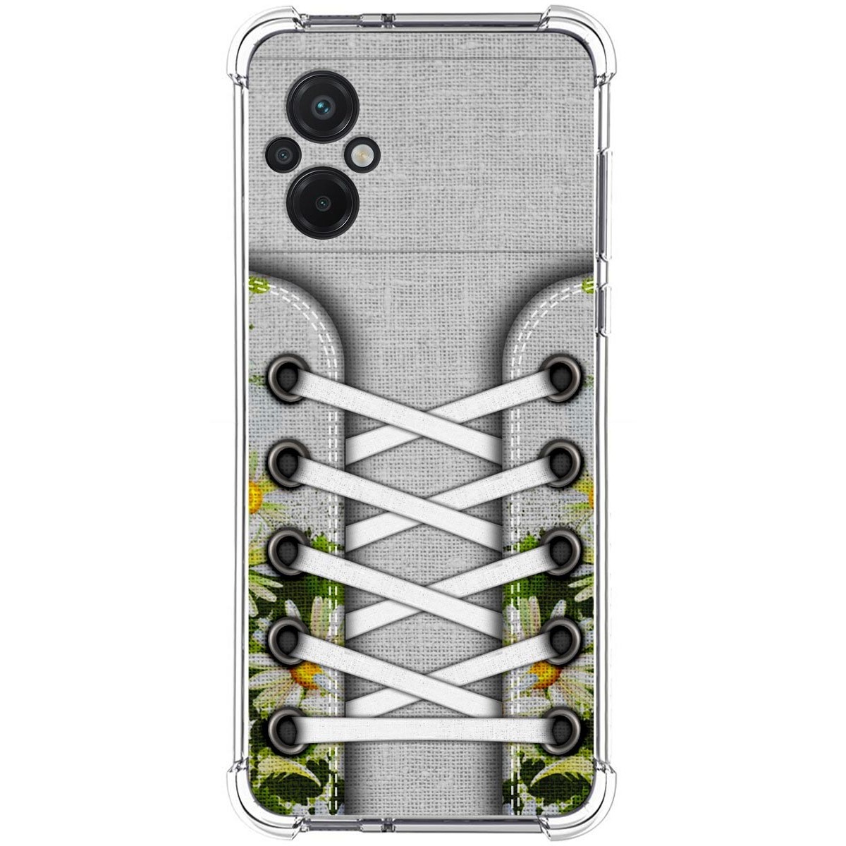 Funda Silicona Antigolpes para Xiaomi POCO M5 diseño Zapatillas 08 Dibujos