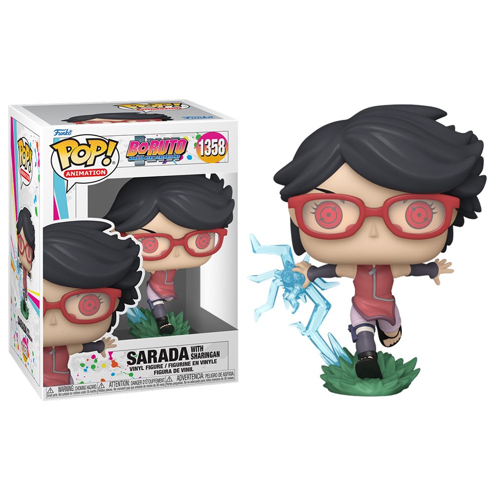 Funko Pop! Boruto - Sarada con Sharingan, 61387, Nº1358