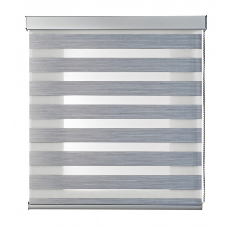 STORESDECO Estor Enrollable Noche y Día Estores Enrollables con Doble Tejido, Acabados Elegantes en Aluminio de Máxima Calidad, Persianas Enrollables para el Interior de tu Casa