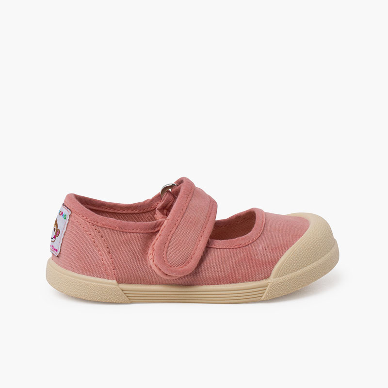 Pisamonas merceditas barefoot lona blanditas