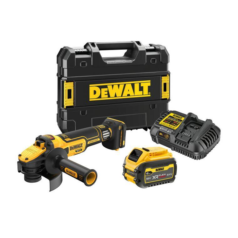 Dewalt szlifierka ktowa 18v 125mm 1x6.0ah flexvolt reg. Obr. Dcg409vst1