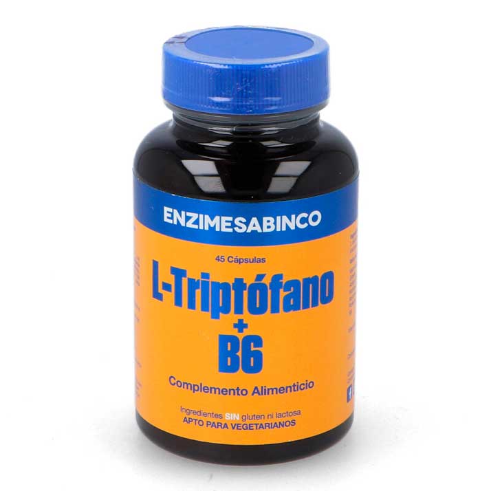 Triptofano+B6 45Cap. 500Mg.   Enzime S.L...
