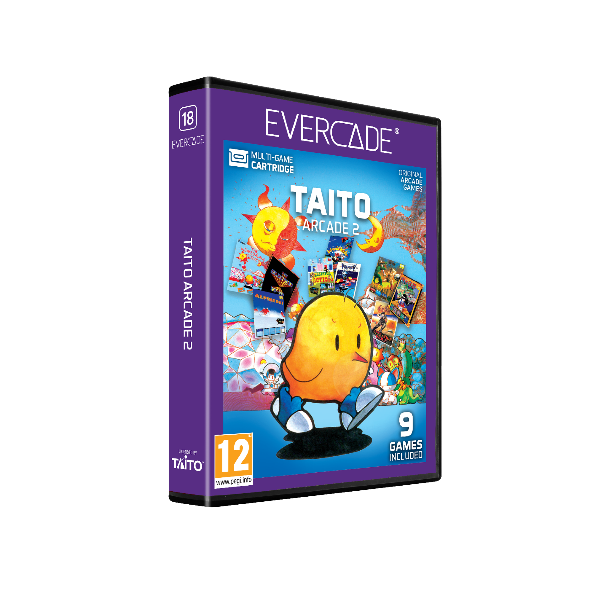 Cartucho Evercade Taito Arcade 2 - Nuevo precintado - PAL España