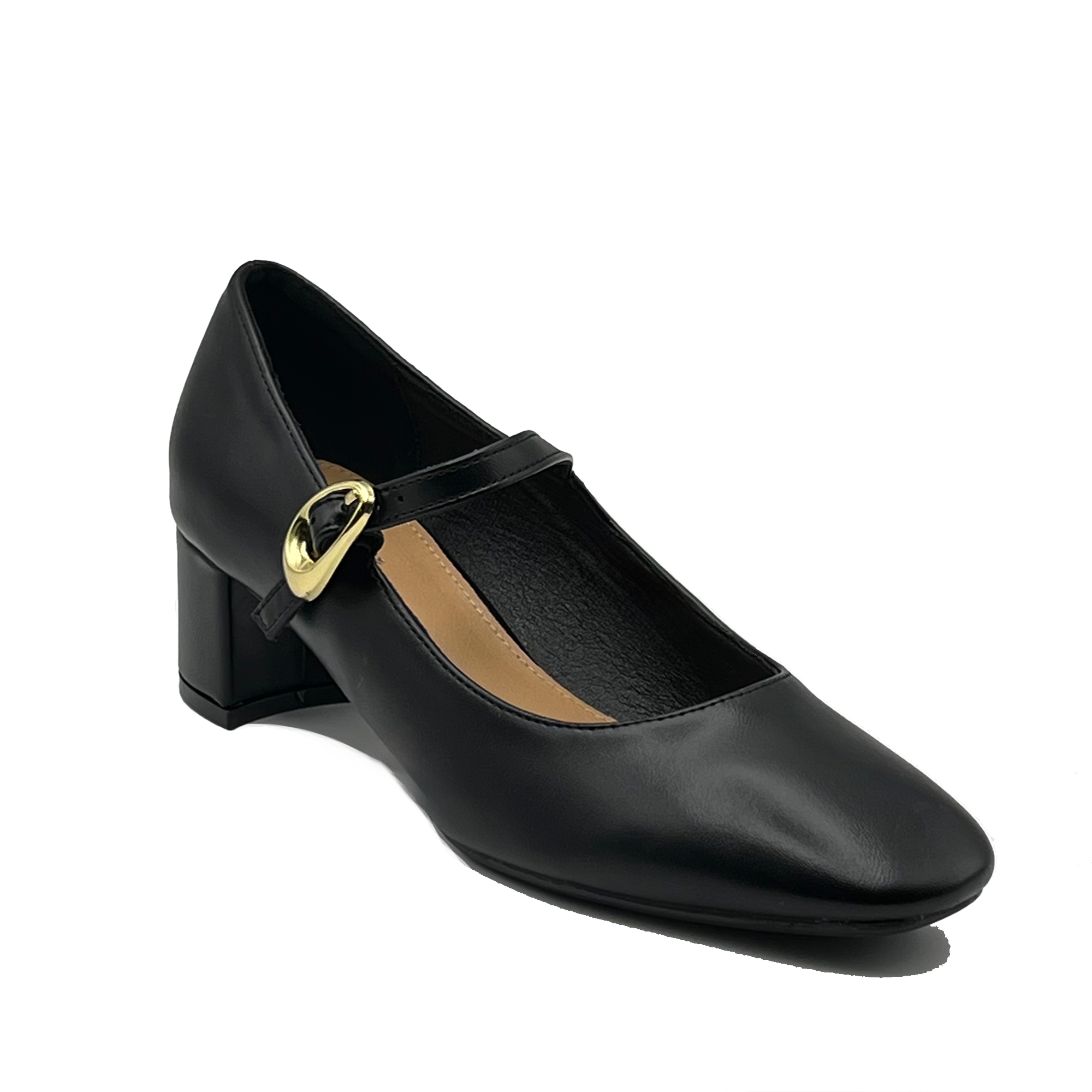 JZ Hermano Zapatos de Tacón Bajo con Hebilla para Mujer