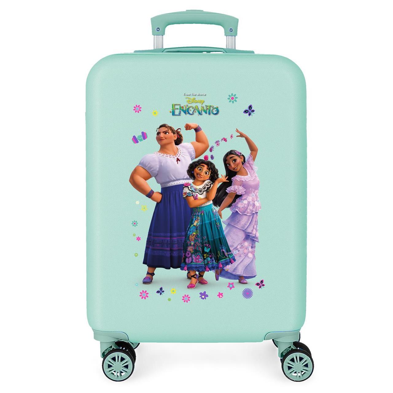 Maleta de cabina Disney Encanto turquesa 55x38x20cm