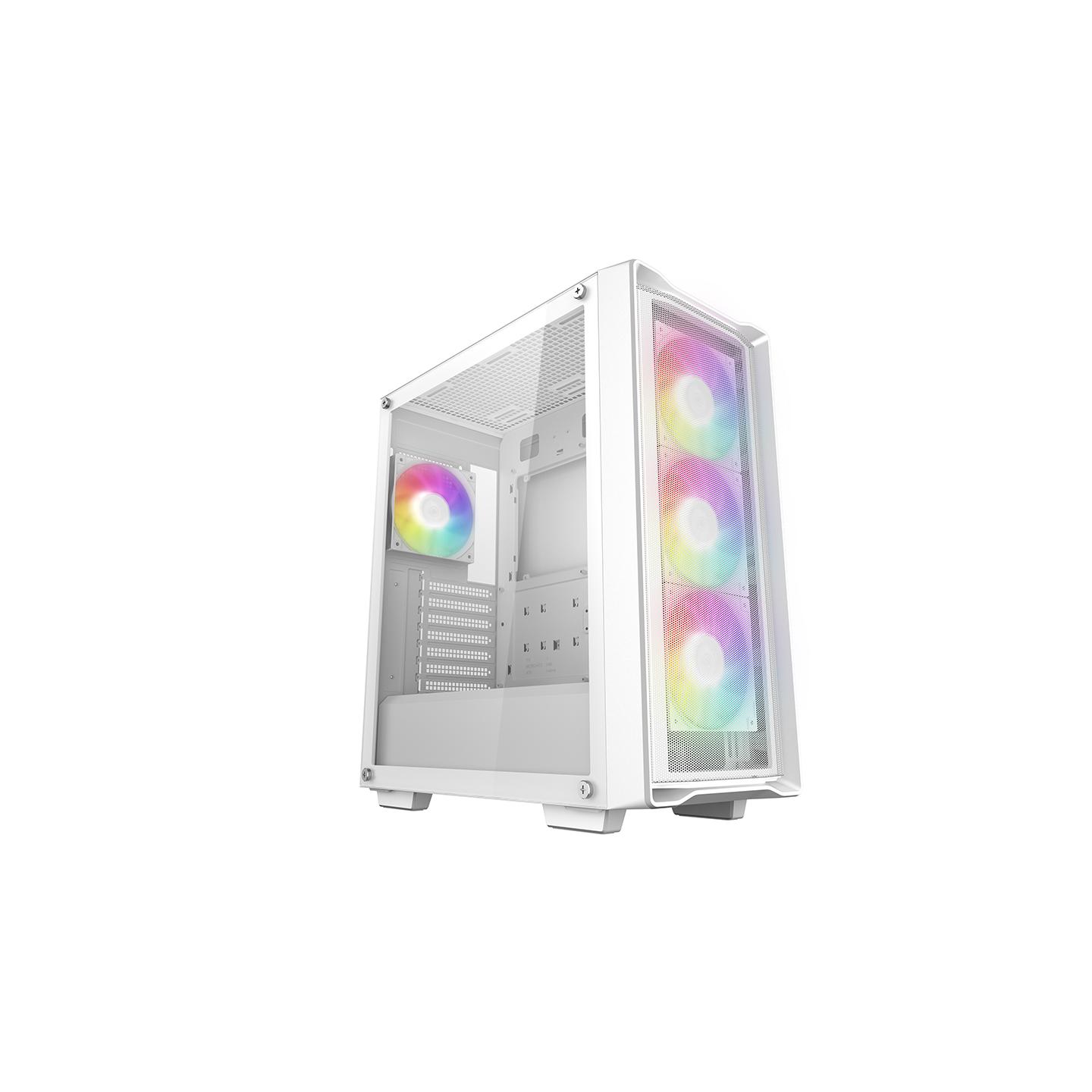 Deepcool CC560 MESH WH V2 - Caja de torre mediana, color blanco