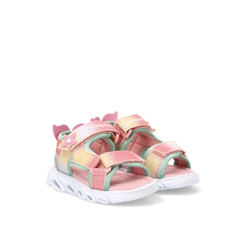Sandalia Conguitos - Niña - Suela Plana - Modelo Cosh260018 - Color Rosa