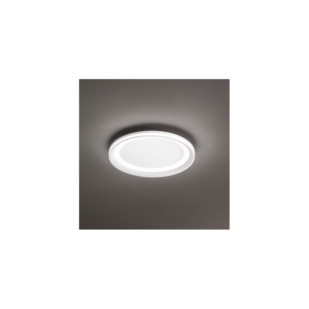 Lámpara de techo LED EDGE Blanco mate 66W Perenz en aluminio
