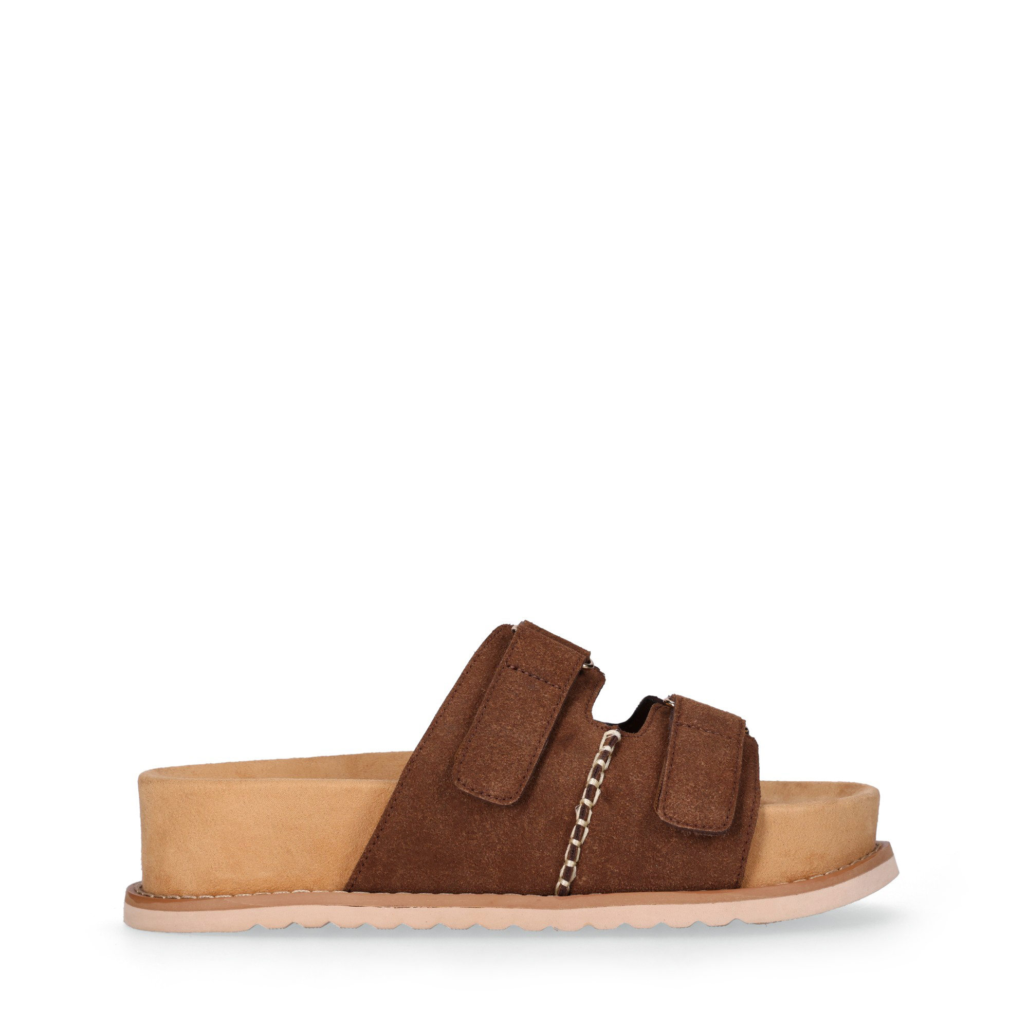 Chika10 Leather BIOLAND 01 Sandalia Bio CuÃ±a Marron/Brown