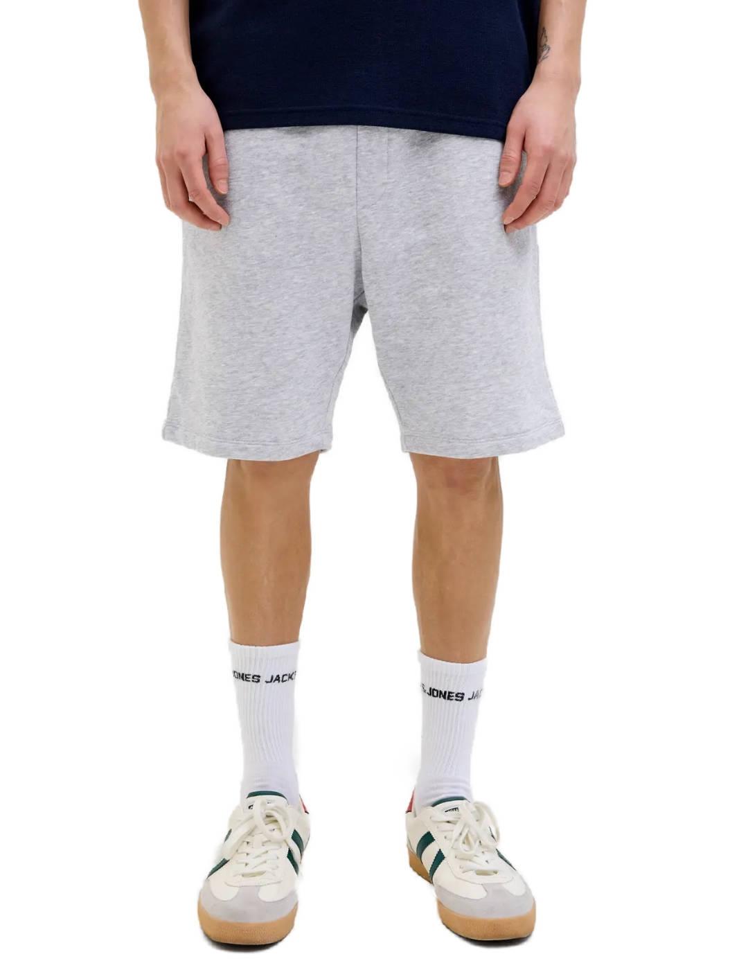 Shorts Jack&Jones Gordon gris claro de chánda lpara hombre
