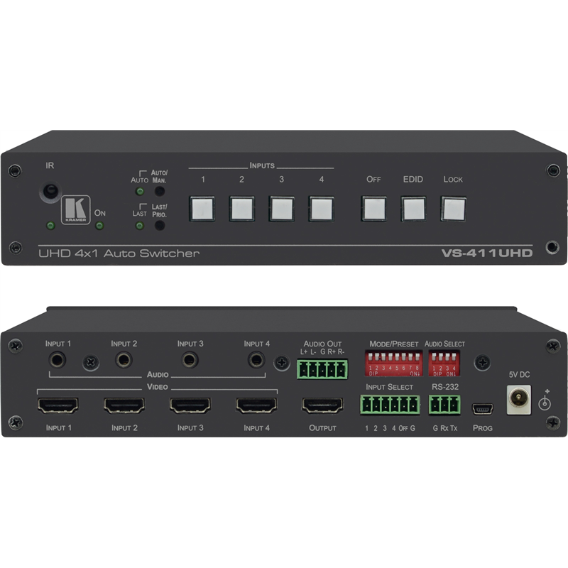 Vs-211uhd 2:1 uhd hdmi auto switch