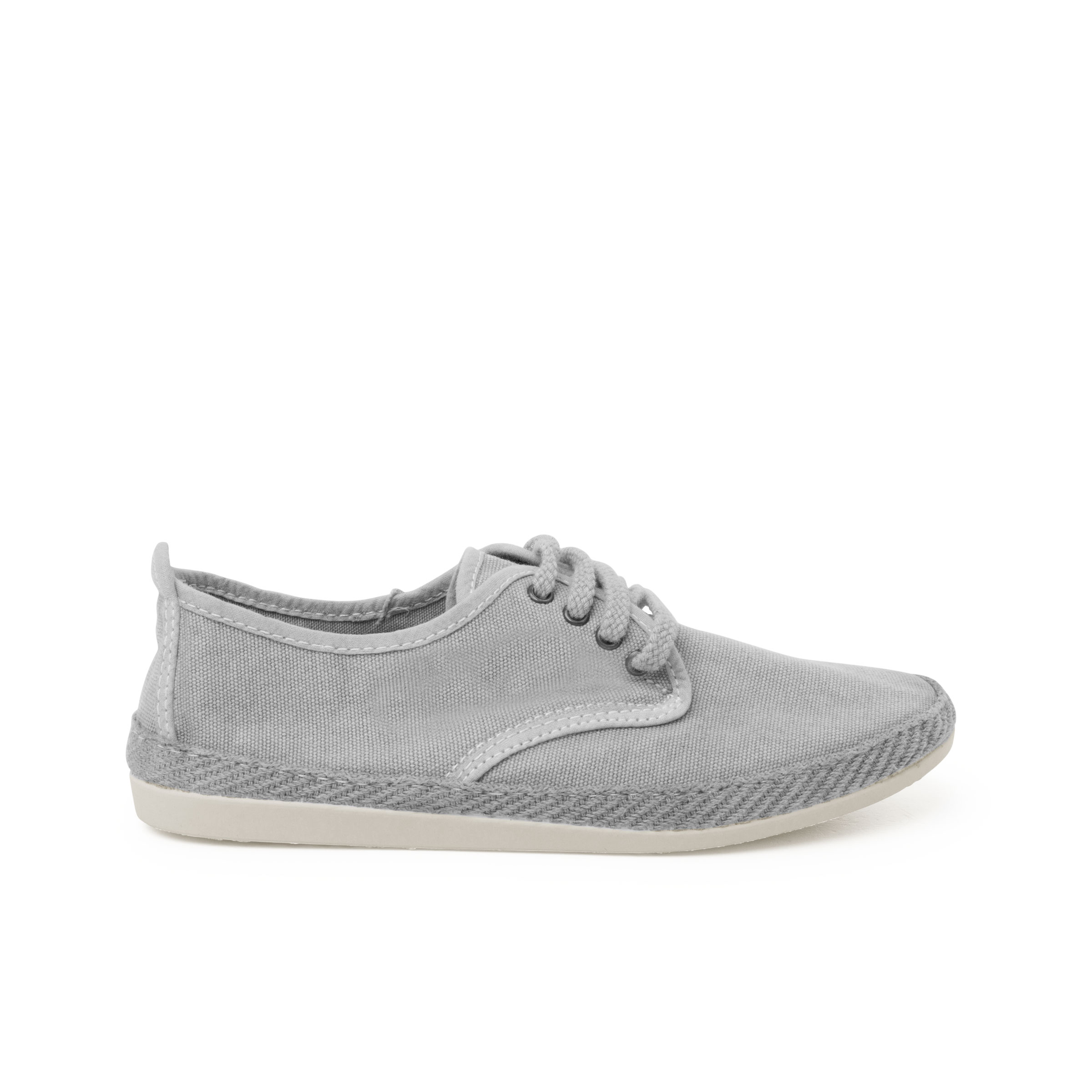 Pisamonas zapatillas casual tallas altas lona lavada