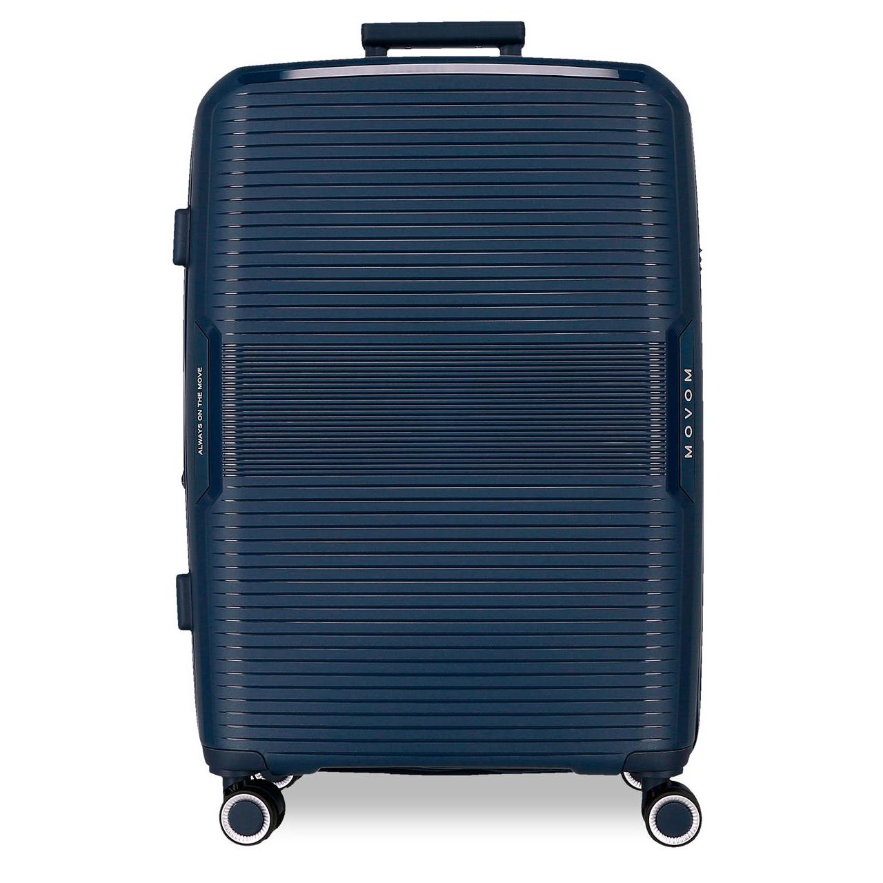 Maleta Grande Expansible Movom Inari rígida 78cm