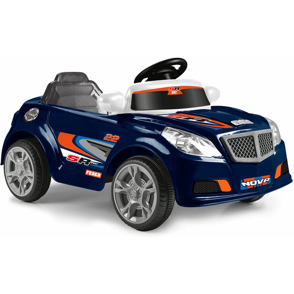 Coche Descapotable Twinkle Car Azul Oscuro Radio Control a Batería de 12V