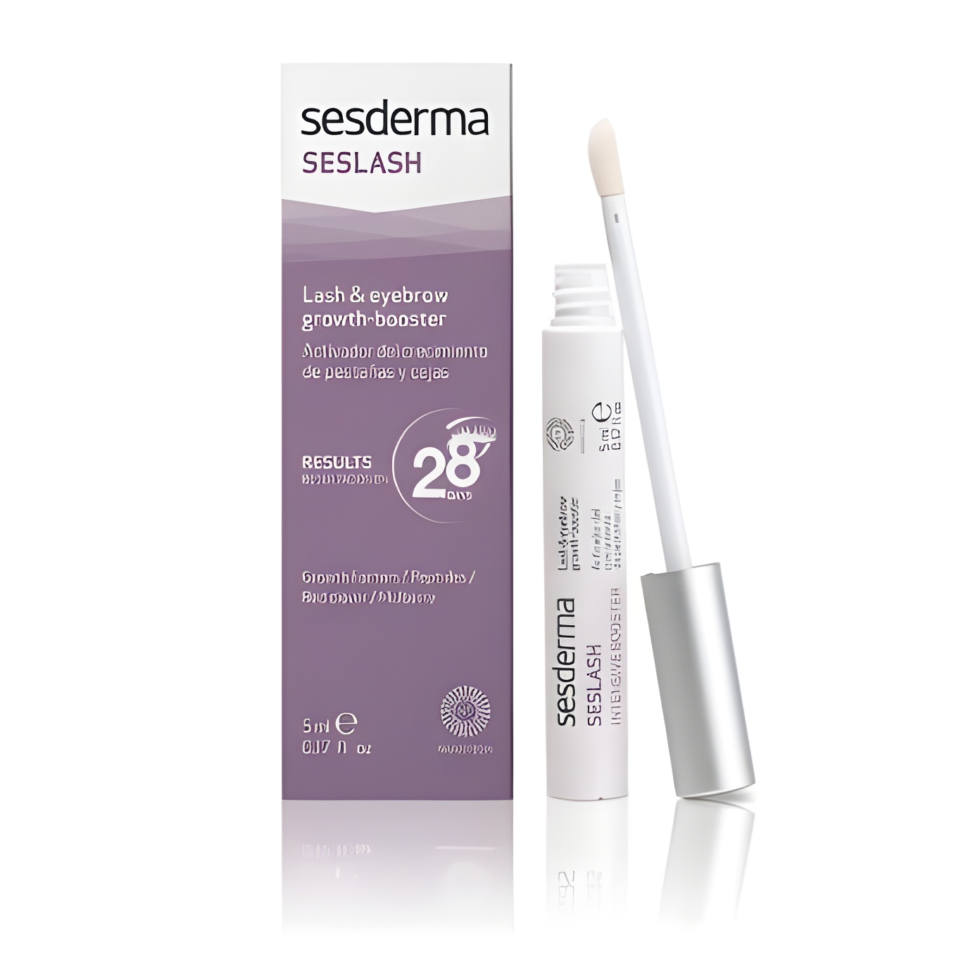 Seslash Serum activador del crecimiento de pestañas y cejas 5 ml de sérum  Sesderma
