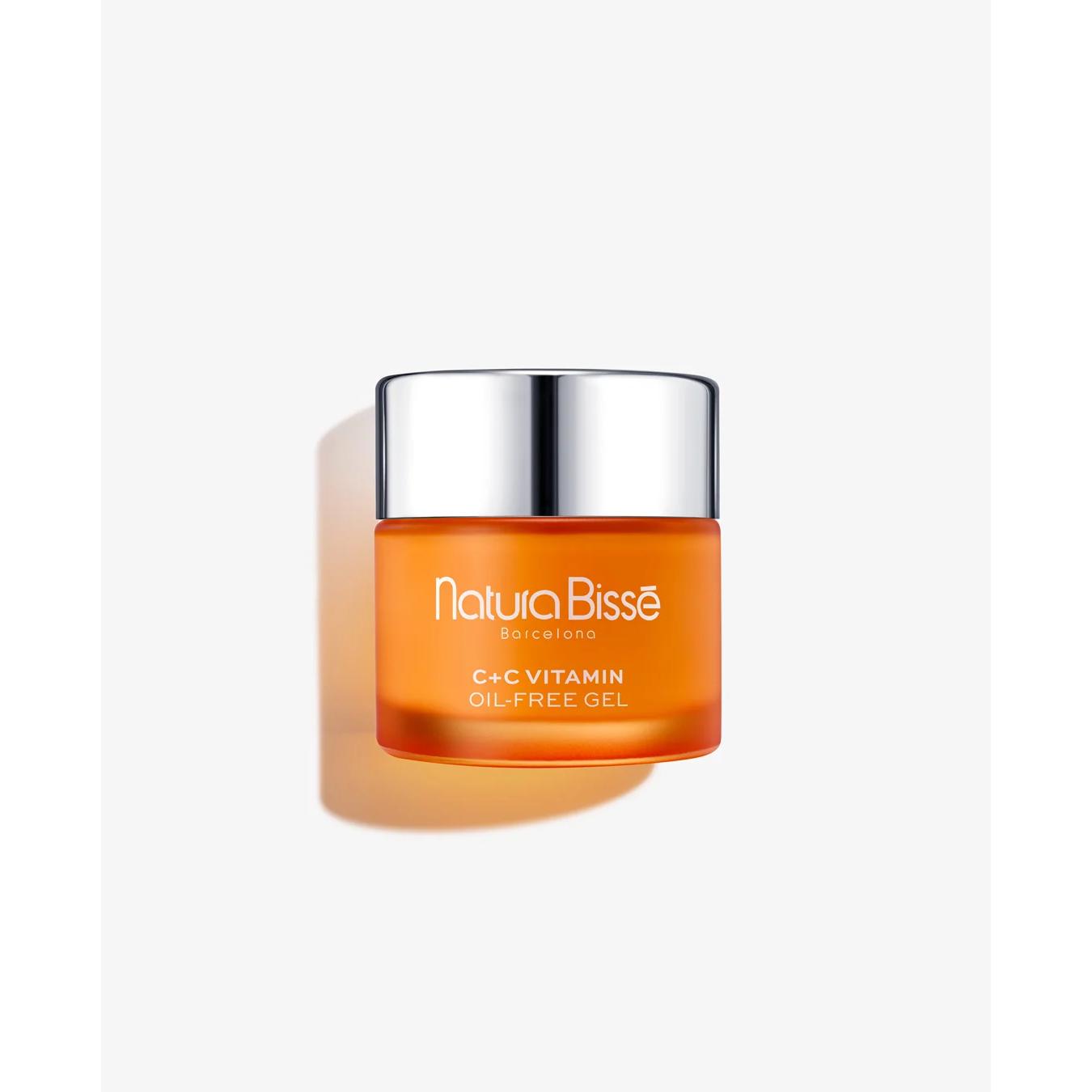 Natura Bisse C+C vitamin oil free gel hidratante reafirmante todo tipo de piel 75 ML+ minitalla premium diferente de regalo