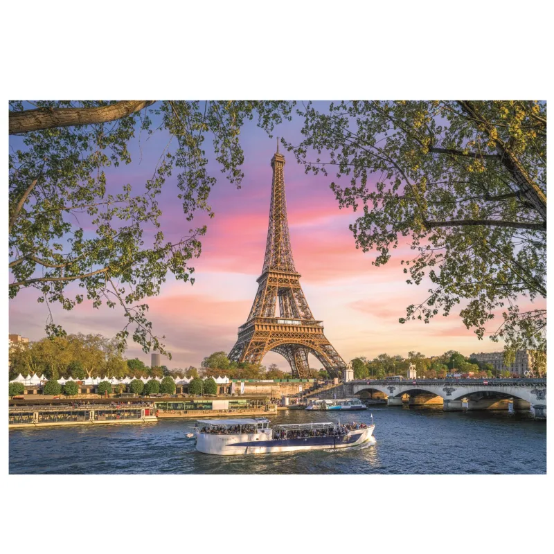 Puzzle 3000 piezas Torre Eiffel la Dama de hierro Paris de Clementoni
