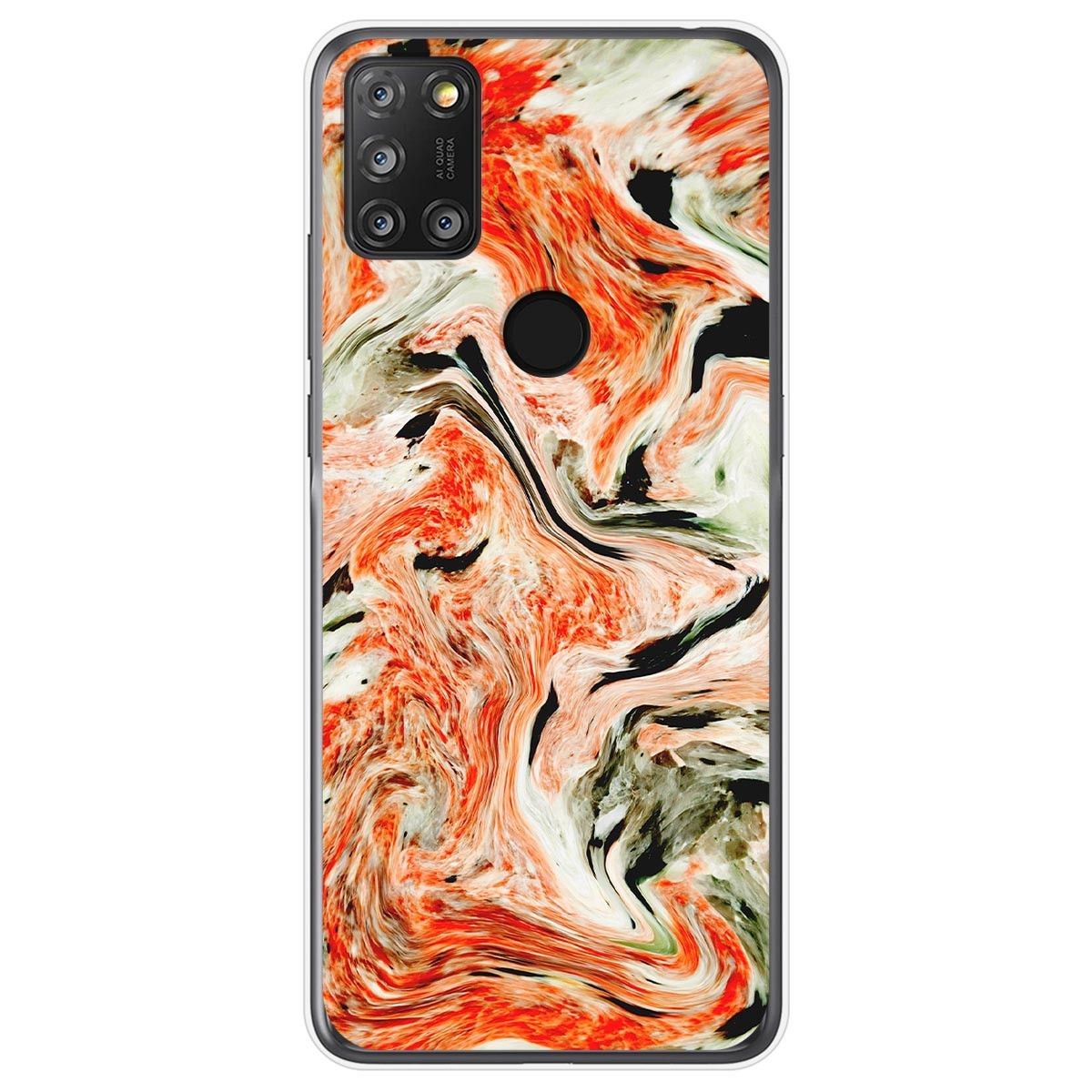 Tumundosmartphone Funda Gel Tpu para Alcatel 3X 4CAM diseño Mármol 12 Dibujos