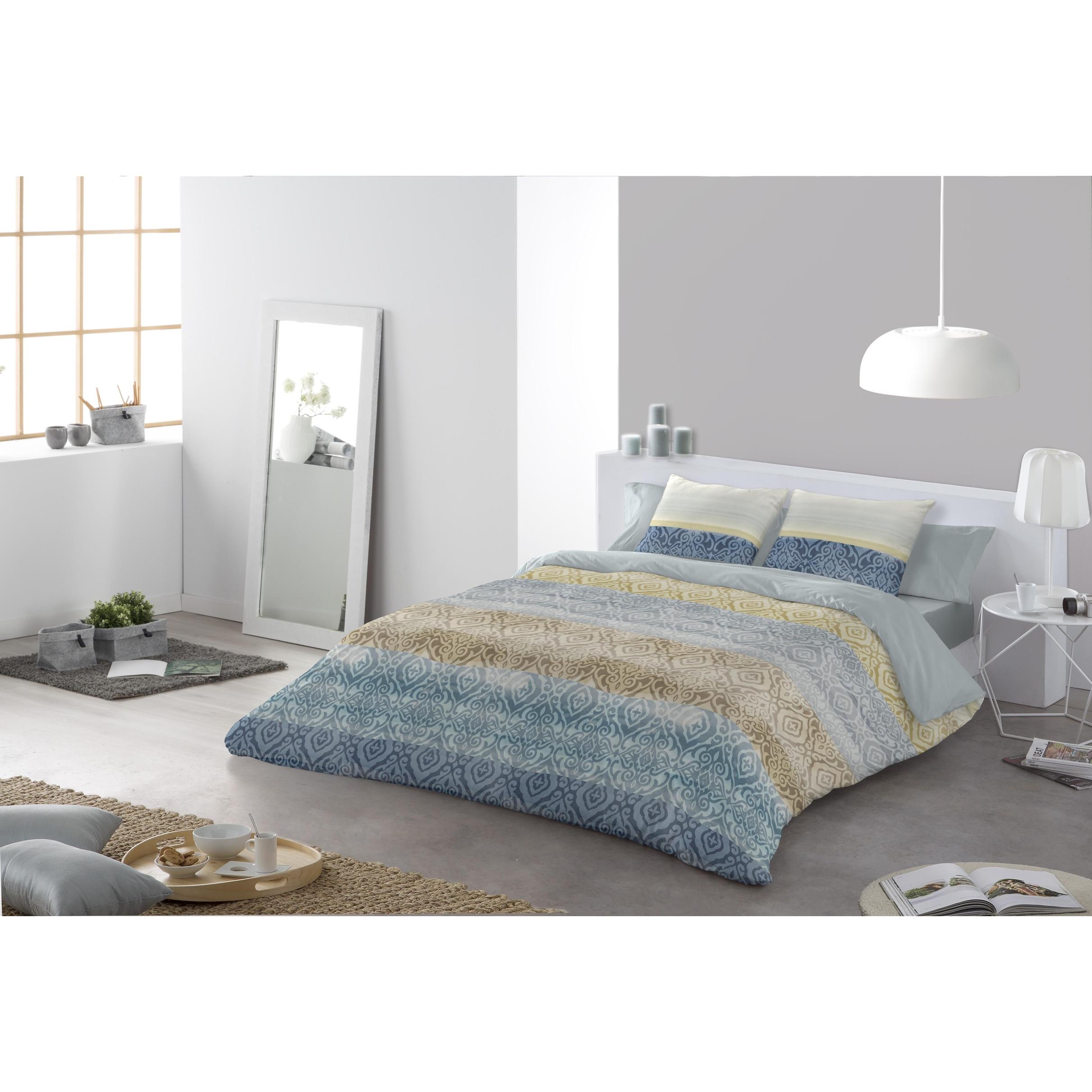 JVR - FUNDA NORDICA J/2 P modelo BAKAR - Tejido Microfibra Estampado - Maxima calidad - Fabricado en España - Cama 90/105/135/150/160/180
