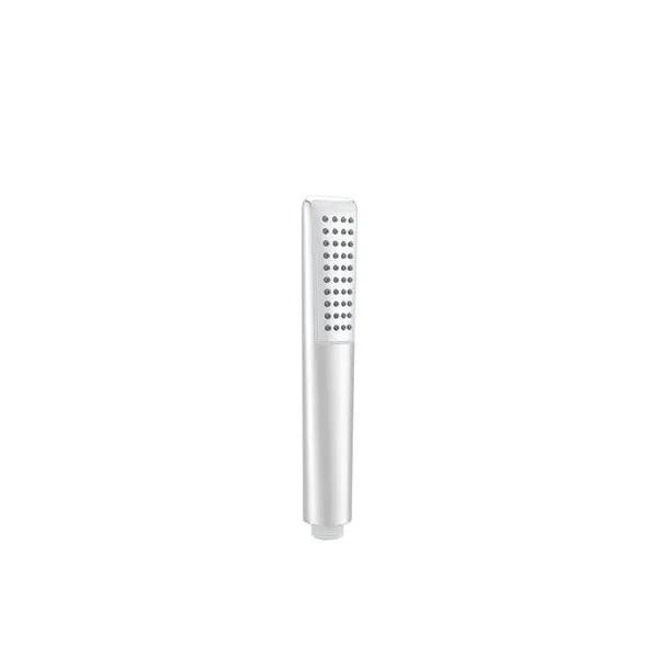 IMEX HENK MDV014/BL Teleducha redonda de diseño ergonómico fabricado en ABS con un acabado blanco mate