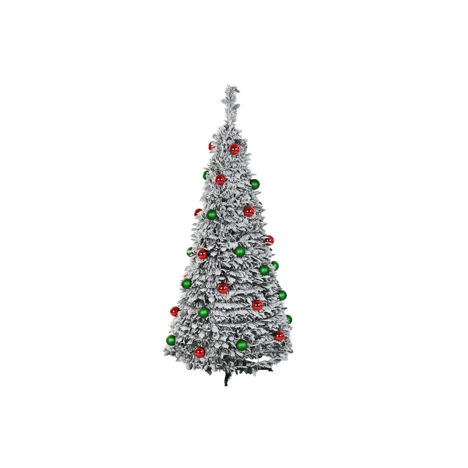 Arbol led pvc 63,5x63,5x150 ip44 plegable nevado , Navidad tradicional. La mejor decoración de navidad para tu hogar.